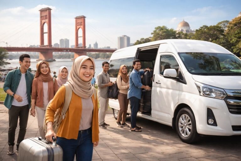 Perjalanan Rombongan di Palembang